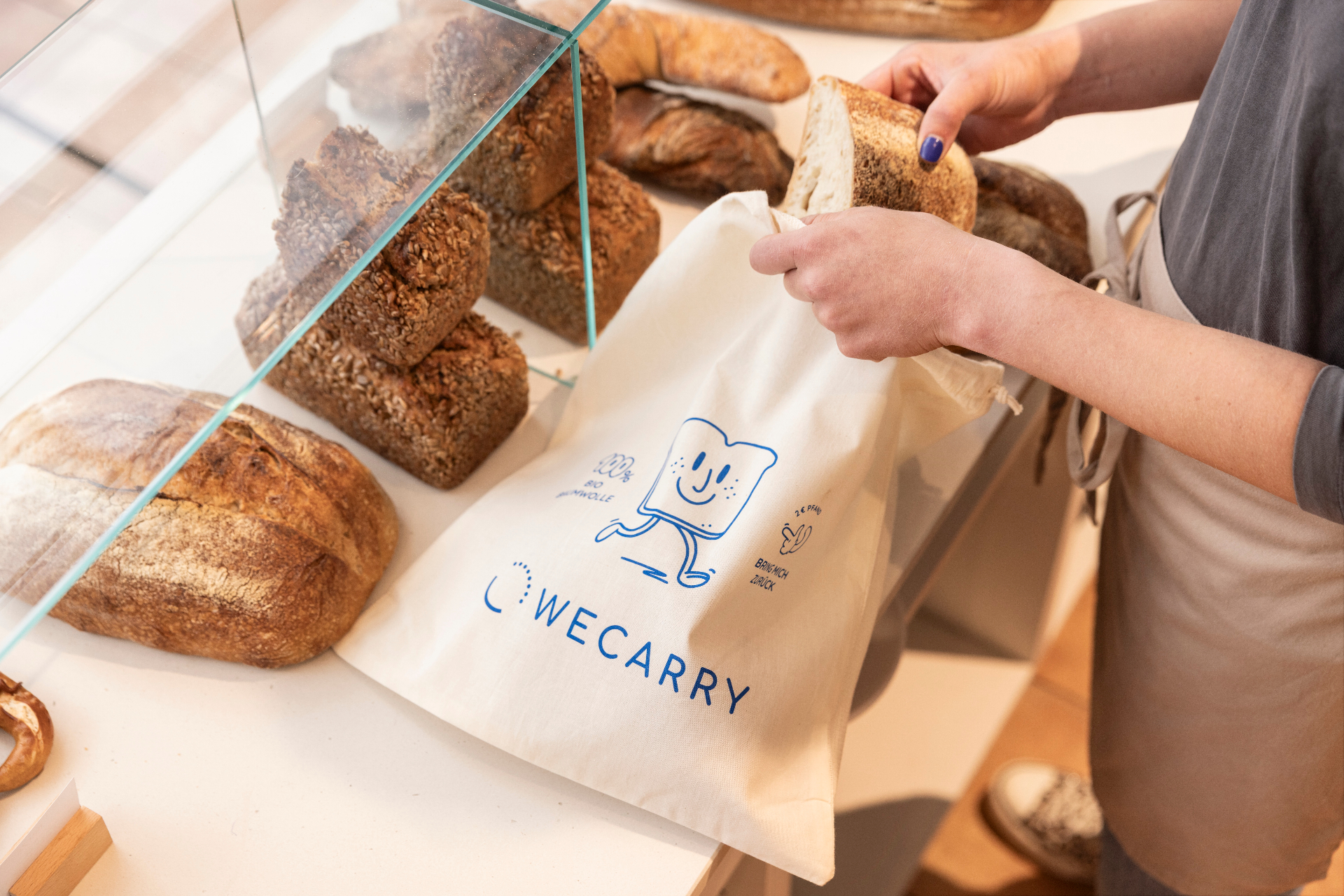 So funktioniert das WECARRY Pfandsystem